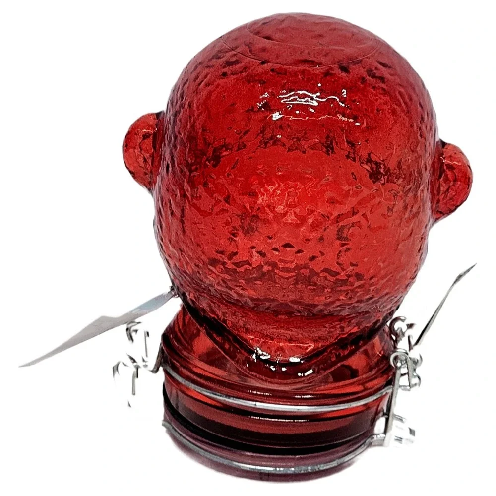 Contained Art red glass